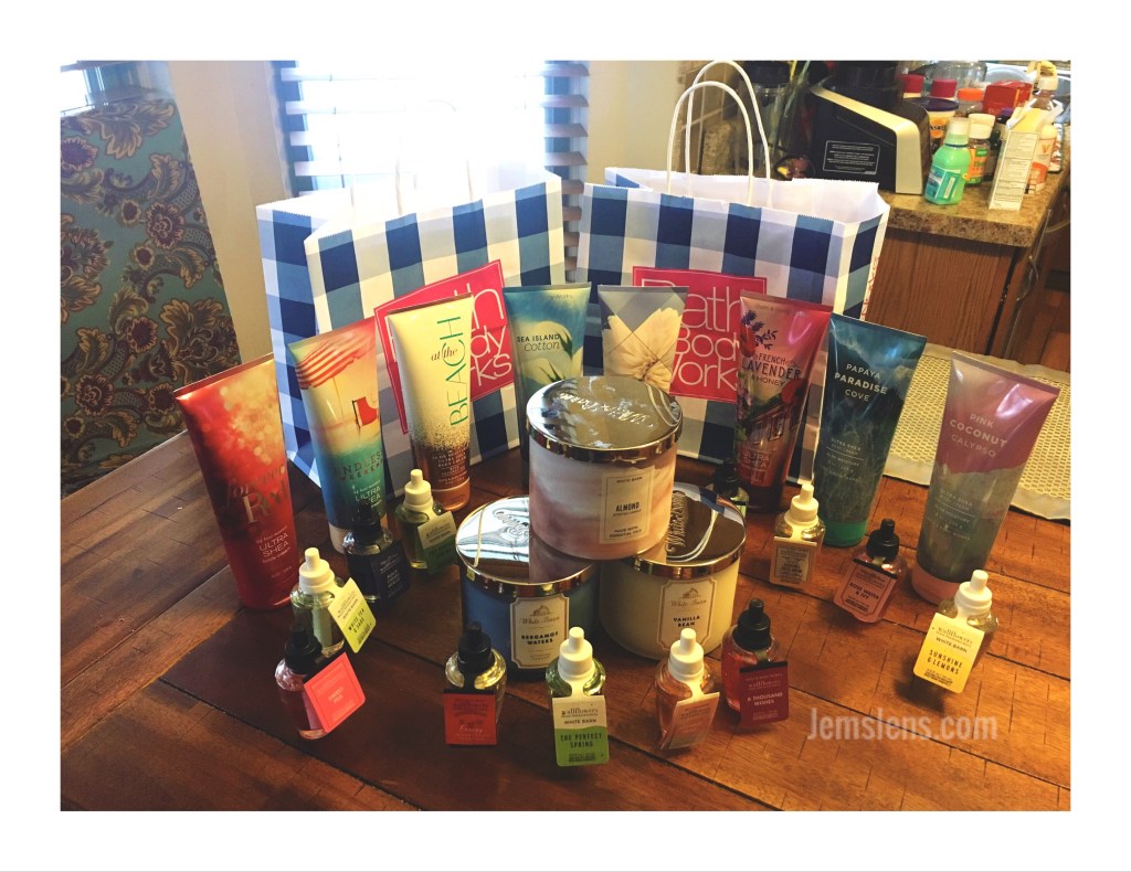 Bath & Body Works run with my sister&nbsp;<3